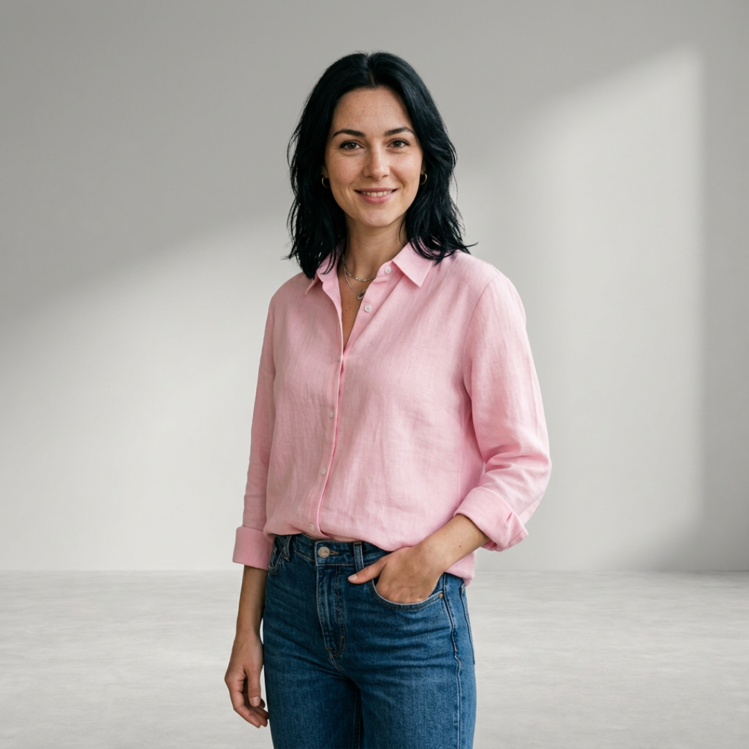 Lotte – Luchtige Linnen Blouse