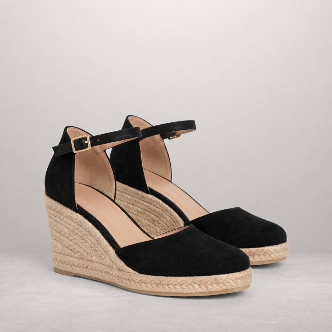 Lina – Elegante Espadrille Sleehakken