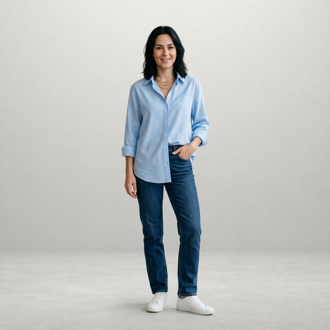 Lotte – Luchtige Linnen Blouse
