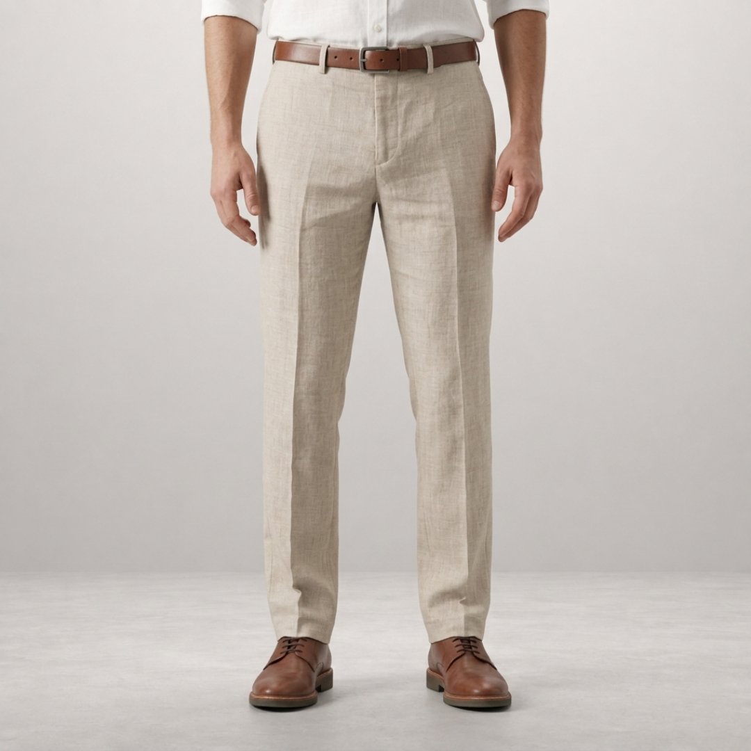 Luca - Elegante Linnen Pantalon